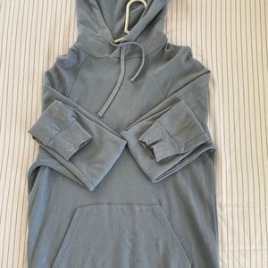 Everlane light blue french terry sweatshirt